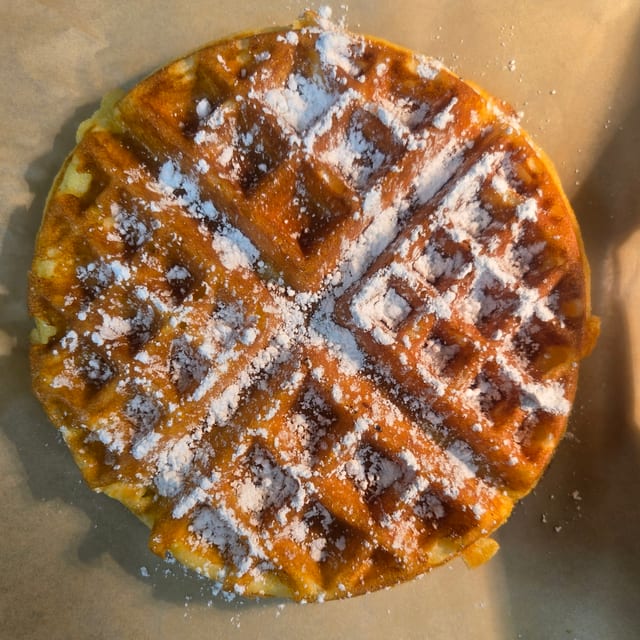 Southern Cornbread Waffle.