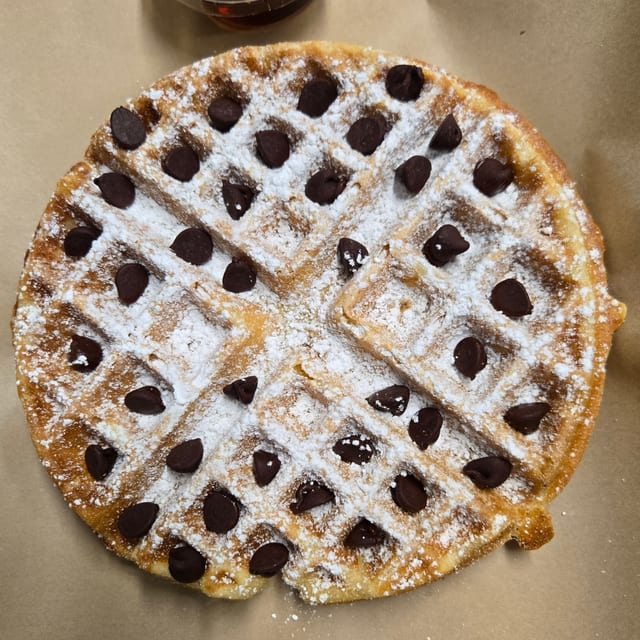 Chocolate Chip Waffle.