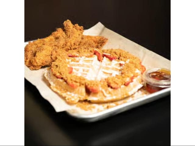 Strawberry Shortcake Waffle.